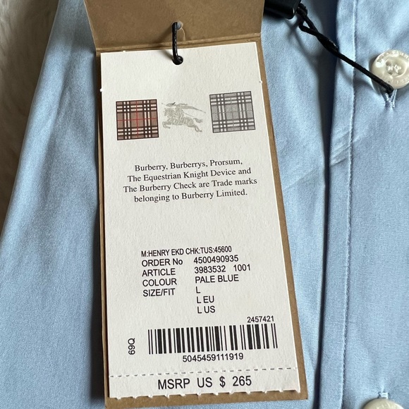 Burberry London England - Picture 8 of 10